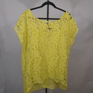 Apt.9 Flower Lace Women's top